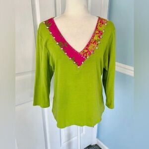 Usindo shirt top new condition woman size large matching skirt other listing